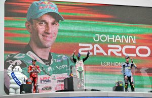 「モーターファンバイクス」掲載/MotoGP第6戦フランスGP:ホンダのザルコ、劇的優勝。「雨が降る」という確信と勝利を決定づけたレインタイヤ