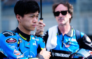 「バイクのニュース」」掲載/コンマ0秒以下の世界!! ルーキーイヤー後半戦に臨む小椋藍選手 後列スタートなるも得意なサーキットでポジティブな感触