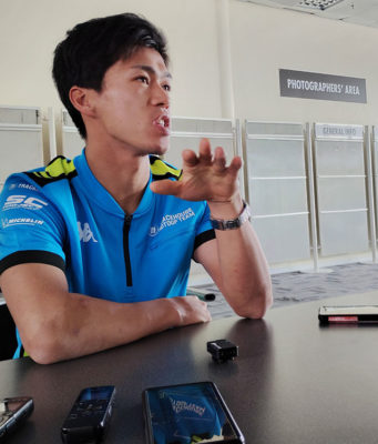 セパン公式テスト前日取材より| 小椋藍のMotoGPクラス2年目と、若い世代と走る理由